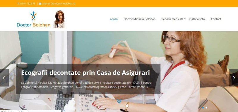 Cabinet medical ecografie Bucuresti Doctor Bolohan